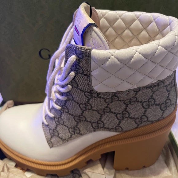 Gucci platform ankle boot - Picture 2 of 4